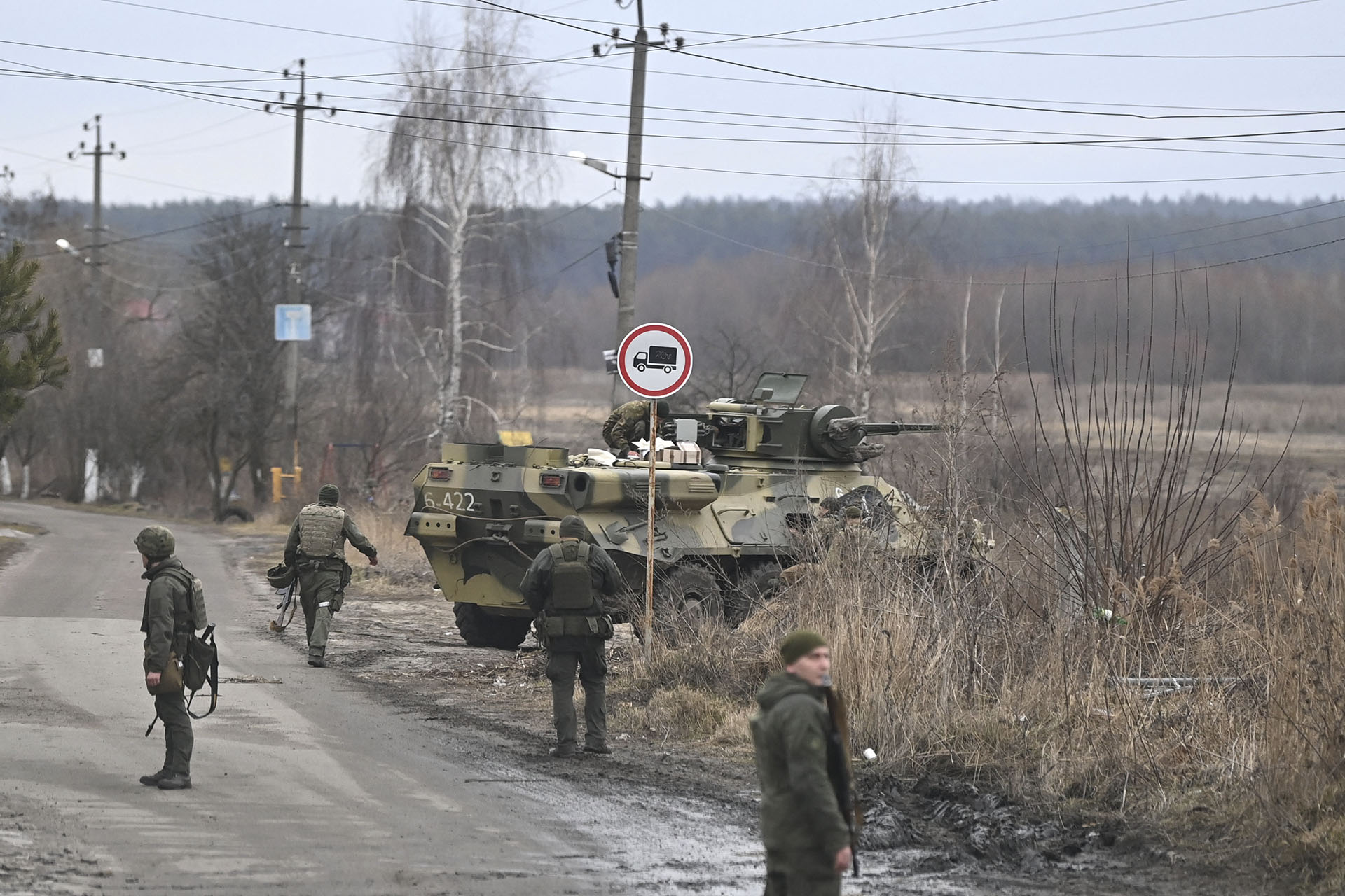 Csehországban gyakorlatoznak az ukrán katonák
