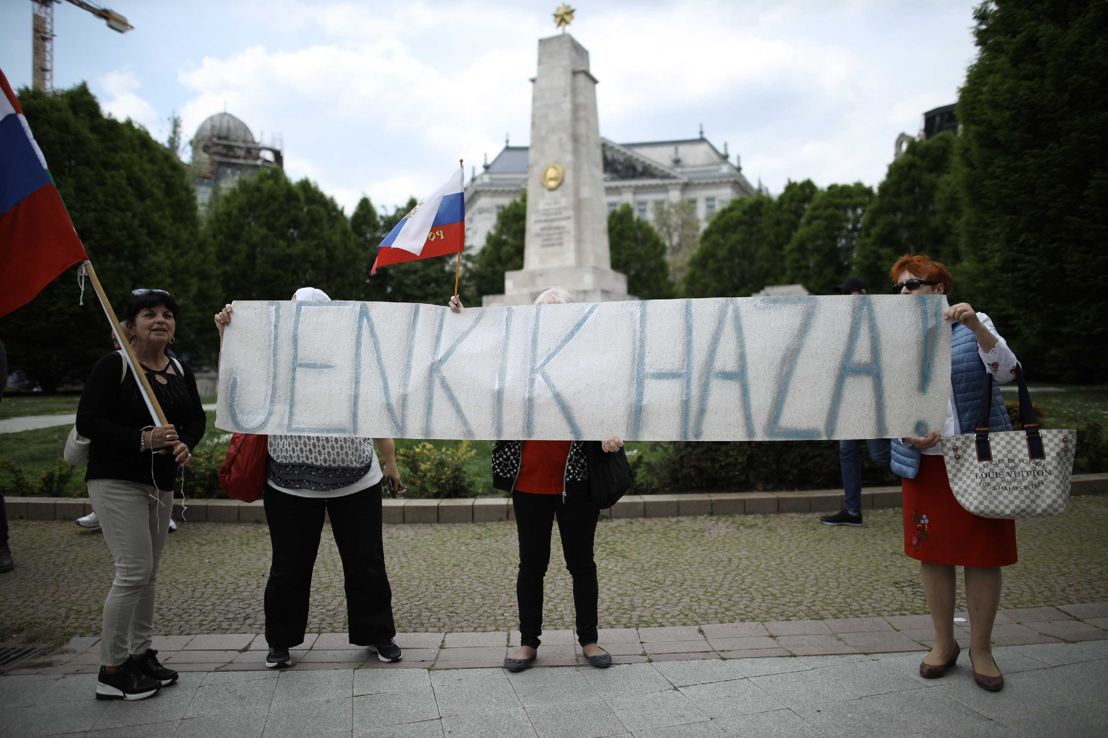 Újráznak az oroszpárti tüntetők Budapesten