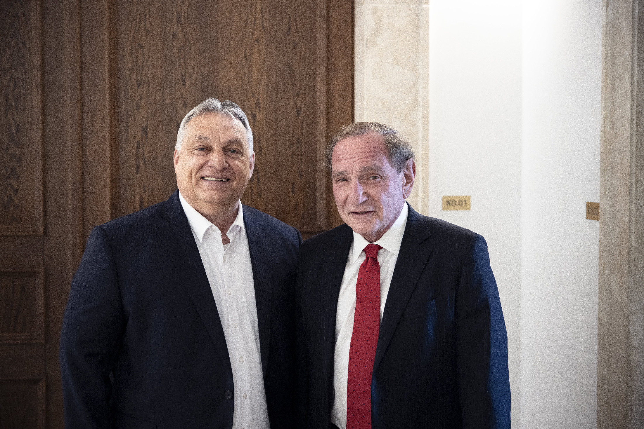 Orbán Viktornál vendégeskedett George Friedman