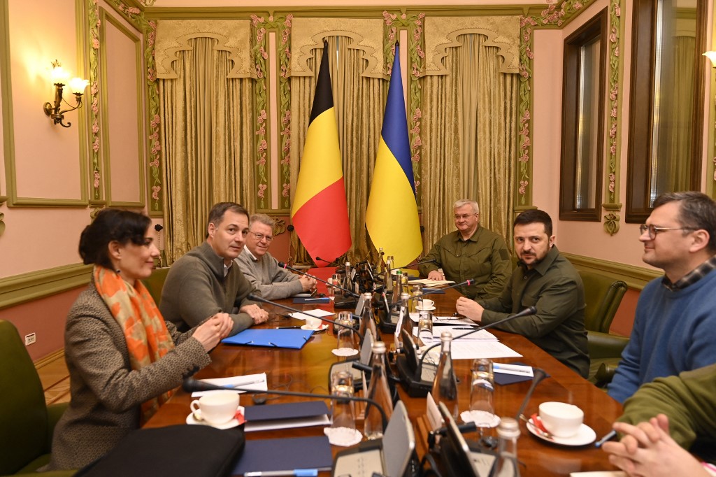 Újfent 37 millió euró segítséget küld Belgium Ukrajnának
