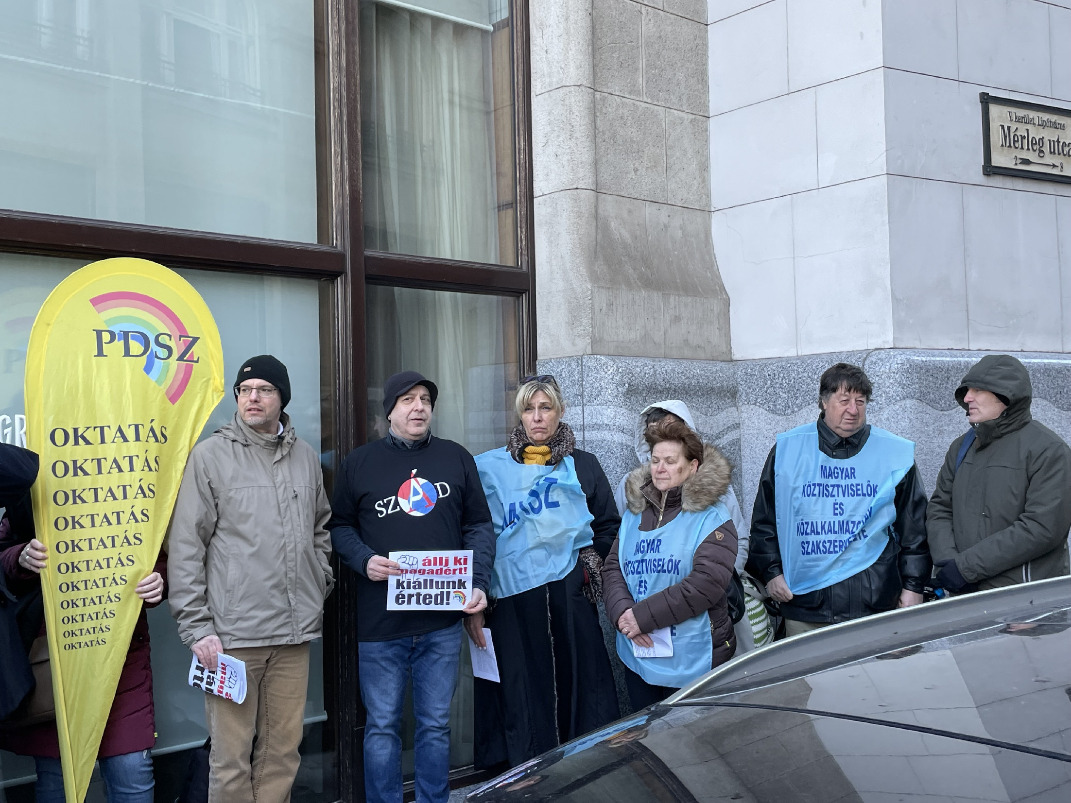 Szolidaritás napja – Tüntetések országszerte, sztrájkolnak a szakképzésben dolgozók