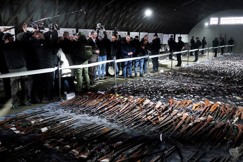 Eddig közel nyolcvanezer lőfegyvert adtak le Szerbiában 
