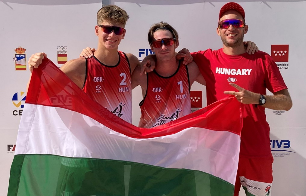 Strandröplabda EB: bronzérmes a magyar U18-as csapat