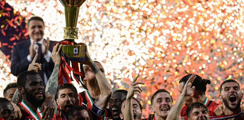 Serie A: az AC Milané az aranyérem