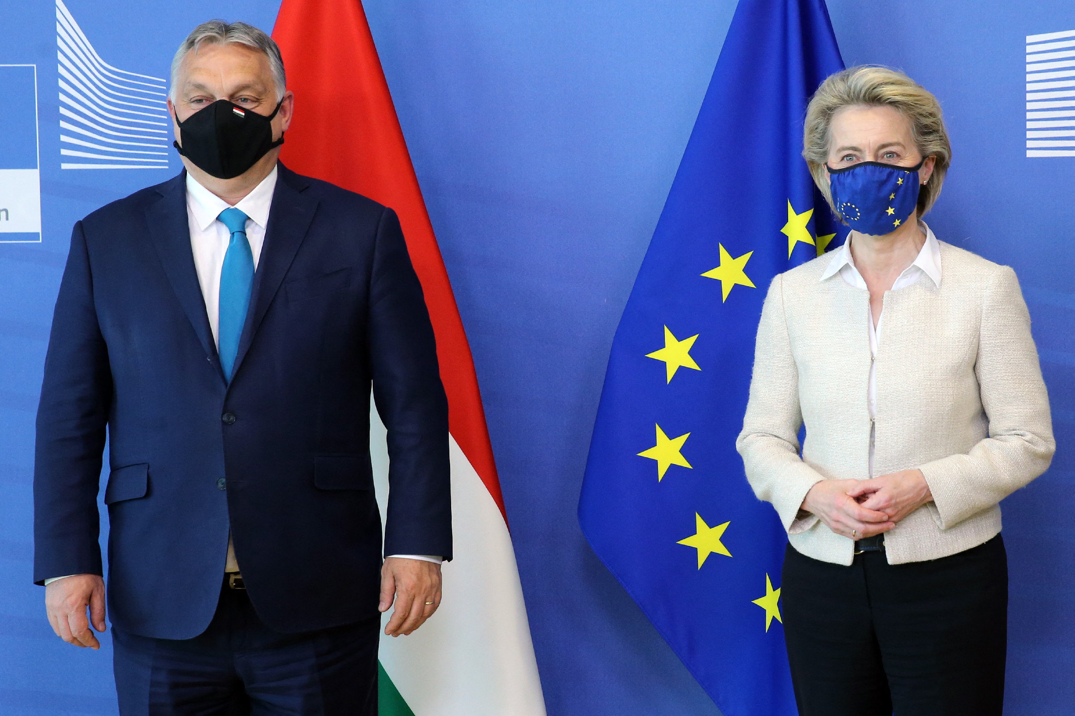 Ursula von der Leyen bízik Orbán Viktorban 