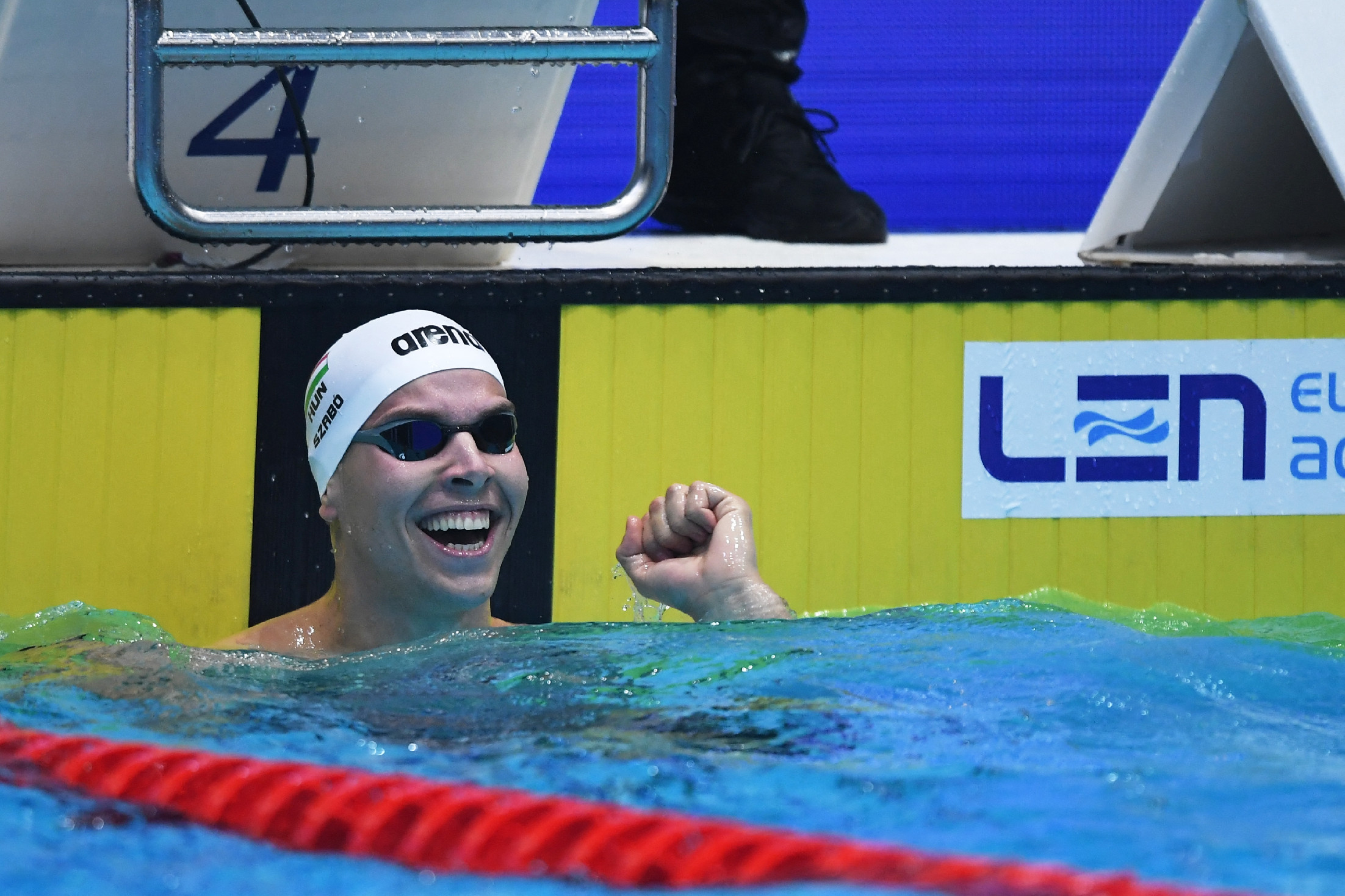 Rövidpályás úszó-vb: Szabó Szebasztián hetedik 50 méter gyorson