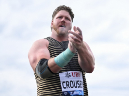 Ryan Crouser saját világcsúcsán javított súlylökésben 