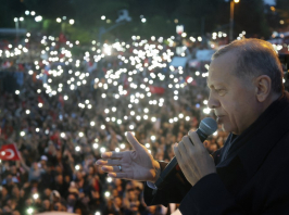 Erdoğan bejelentette győzelmét