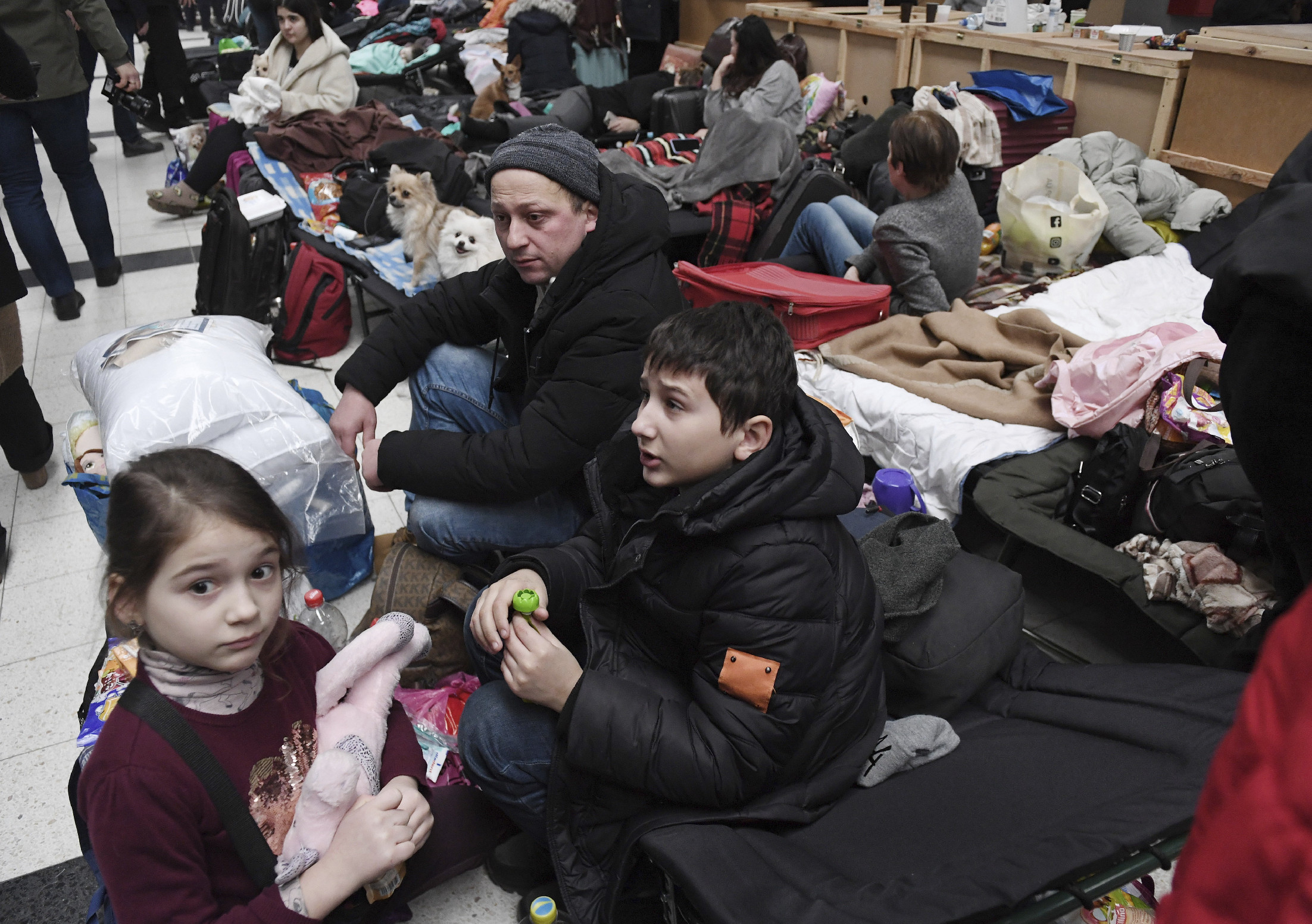 A legtöbb ukrán menekült nem gondol a hazatérésre