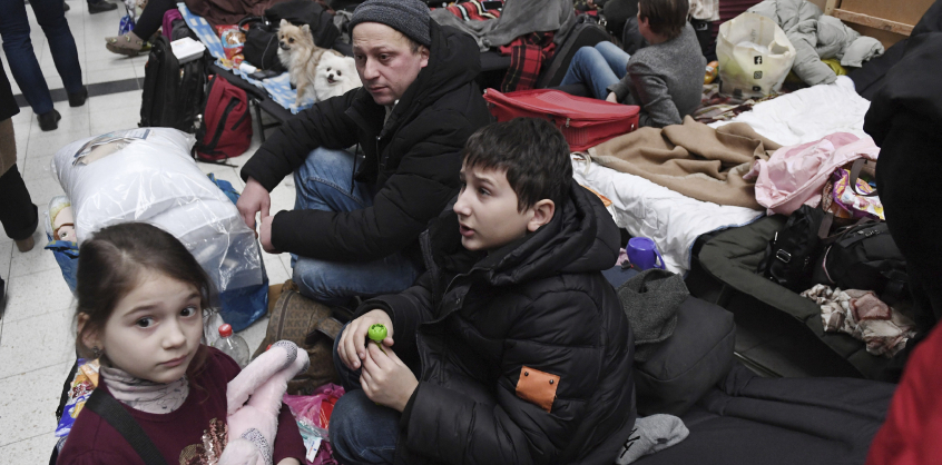 A legtöbb ukrán menekült nem gondol a hazatérésre