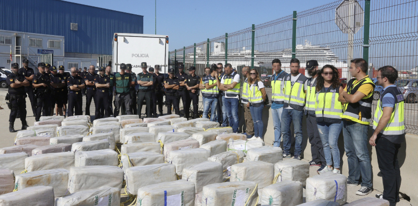 Több mint kétezer csomag kokain már nem érkezik meg Európába 