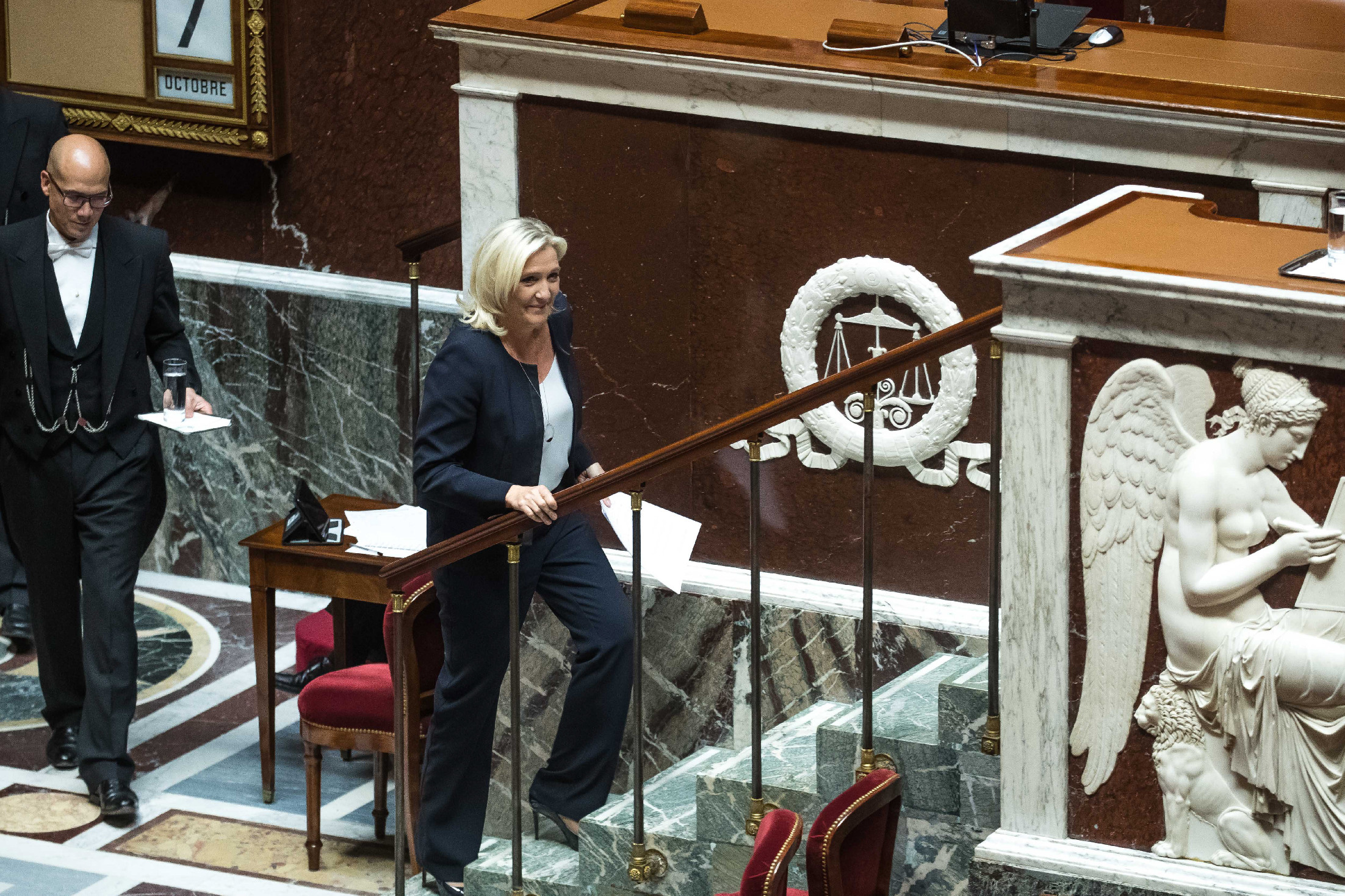 A védettségi igazolás ellen tüntetőknek is üzent a francia szélsőjobb jelöltje