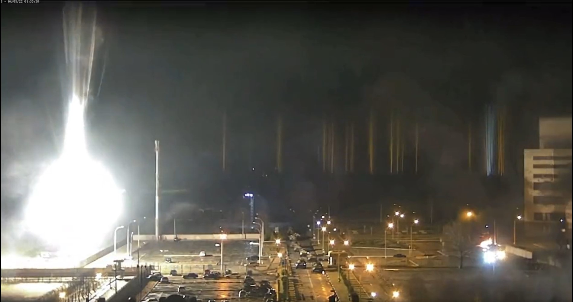 Sikerült eloltani a zaporizzsjai atomerőművet
