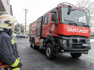 Leégett egy étterem Debrecen belvárosában