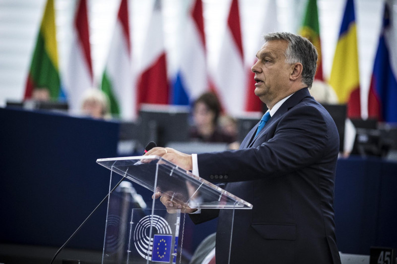 Az Európai Parlament ülése - Orbán Viktor