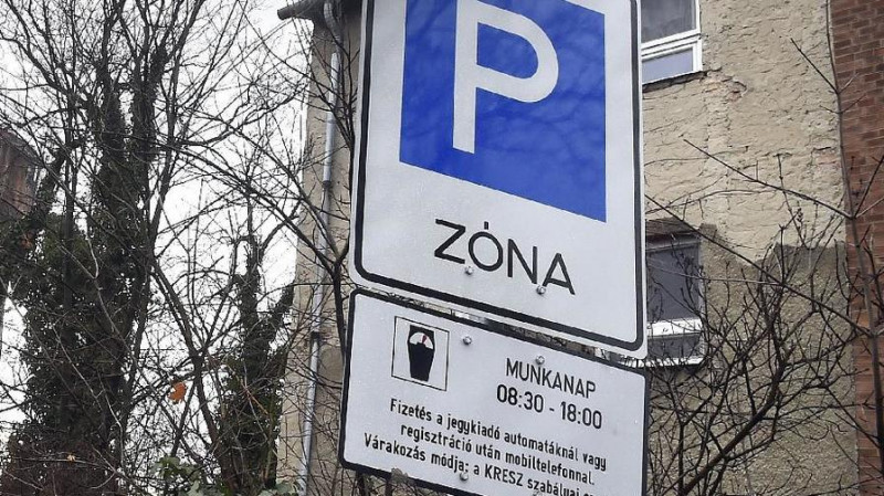 Újabb parkolási övezet a főváros XIII. kerületében 