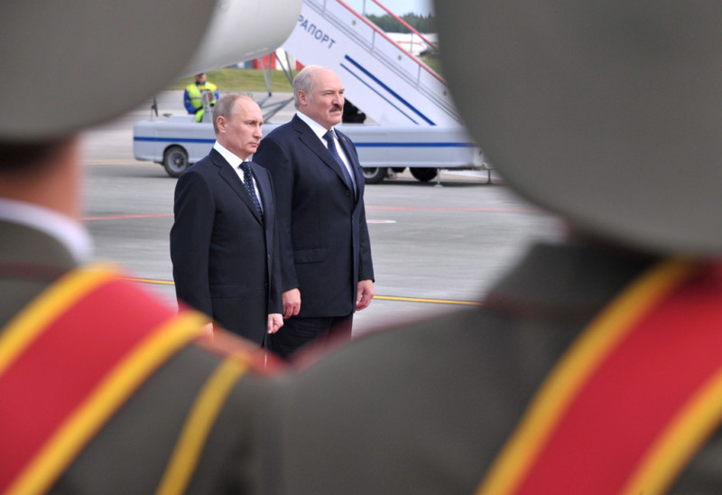 Fehéroroszország - Oroszország - Putyin 