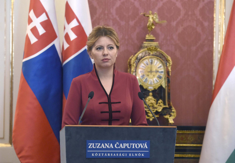 Áder János fogadta a szlovák elnököt