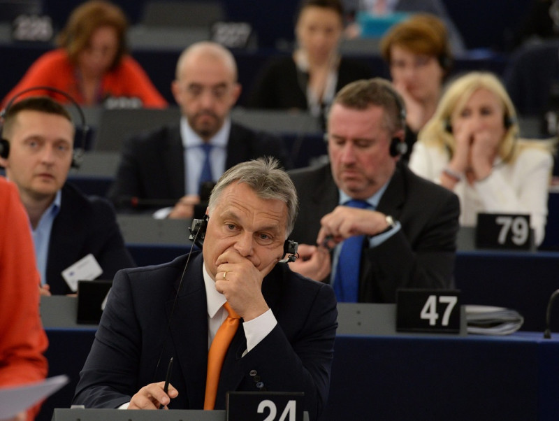 EP-vita - Orbán Viktor az Európai Parlament plenáris ülésé