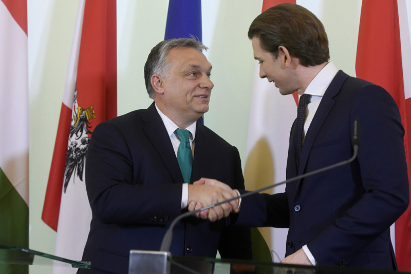 Orbán Viktor Bécsben