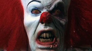 Bohóc Stepehen King Az című regényéből készült filmből