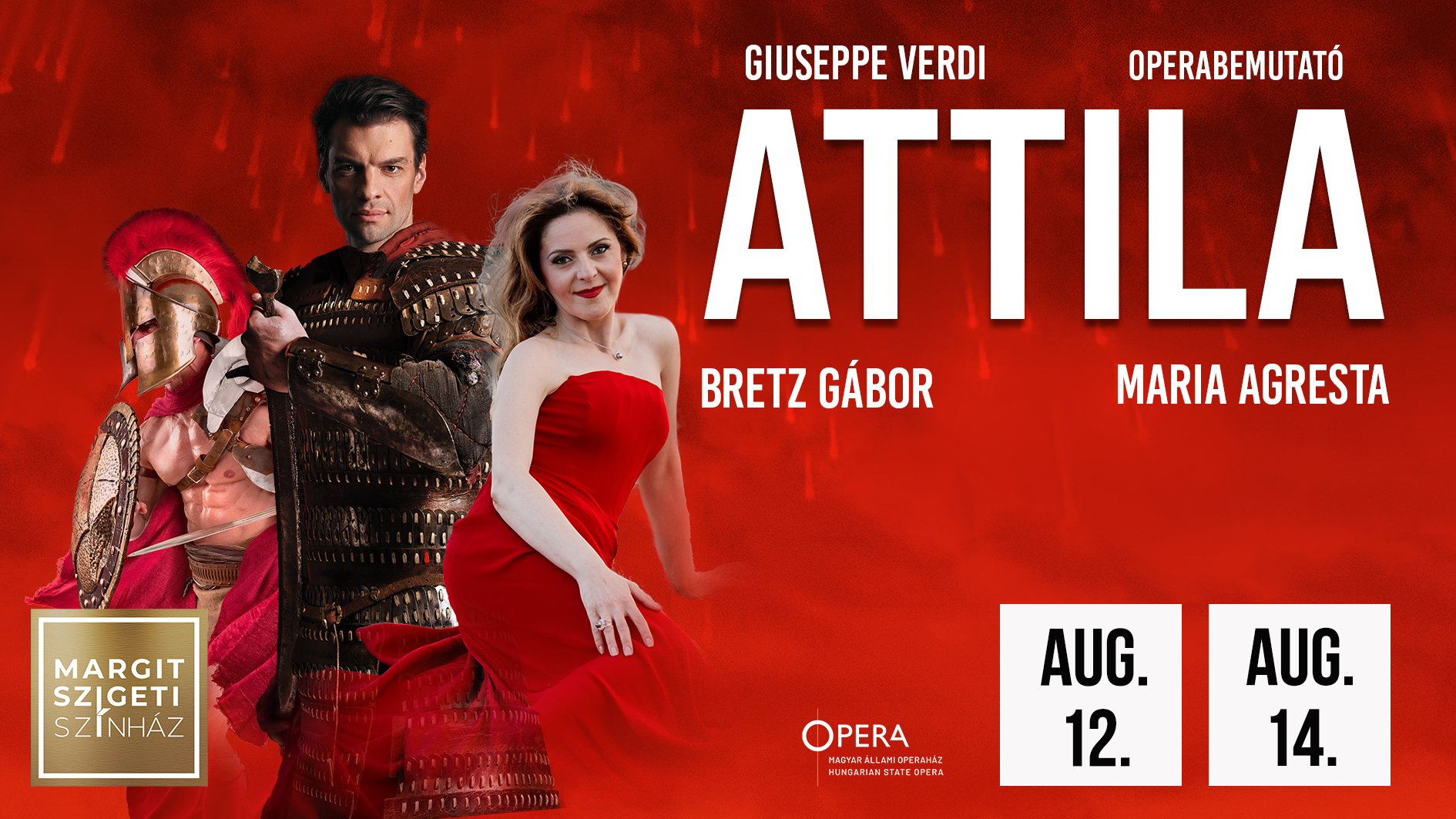 Fantasztikus hangzás és látvány – az Attila opera a Margitszigeten