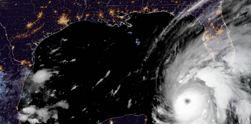 Az űrből is látszik az egyre nagyobb méretű Ian hurrikán