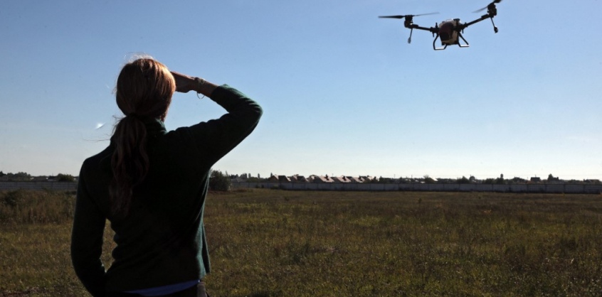 Drónok harca Dombasz fölött - videó