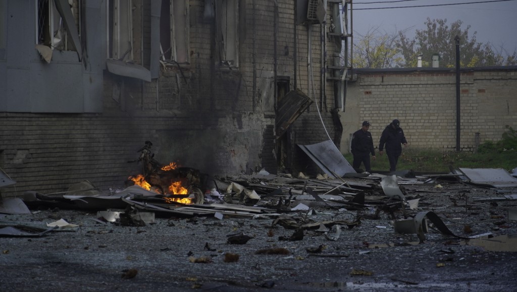 Autóba rejtett bomba robbant egy oroszpárti szerkesztőségnél Melitopolban