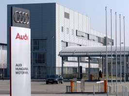 Leállt a győri Audi-gyár