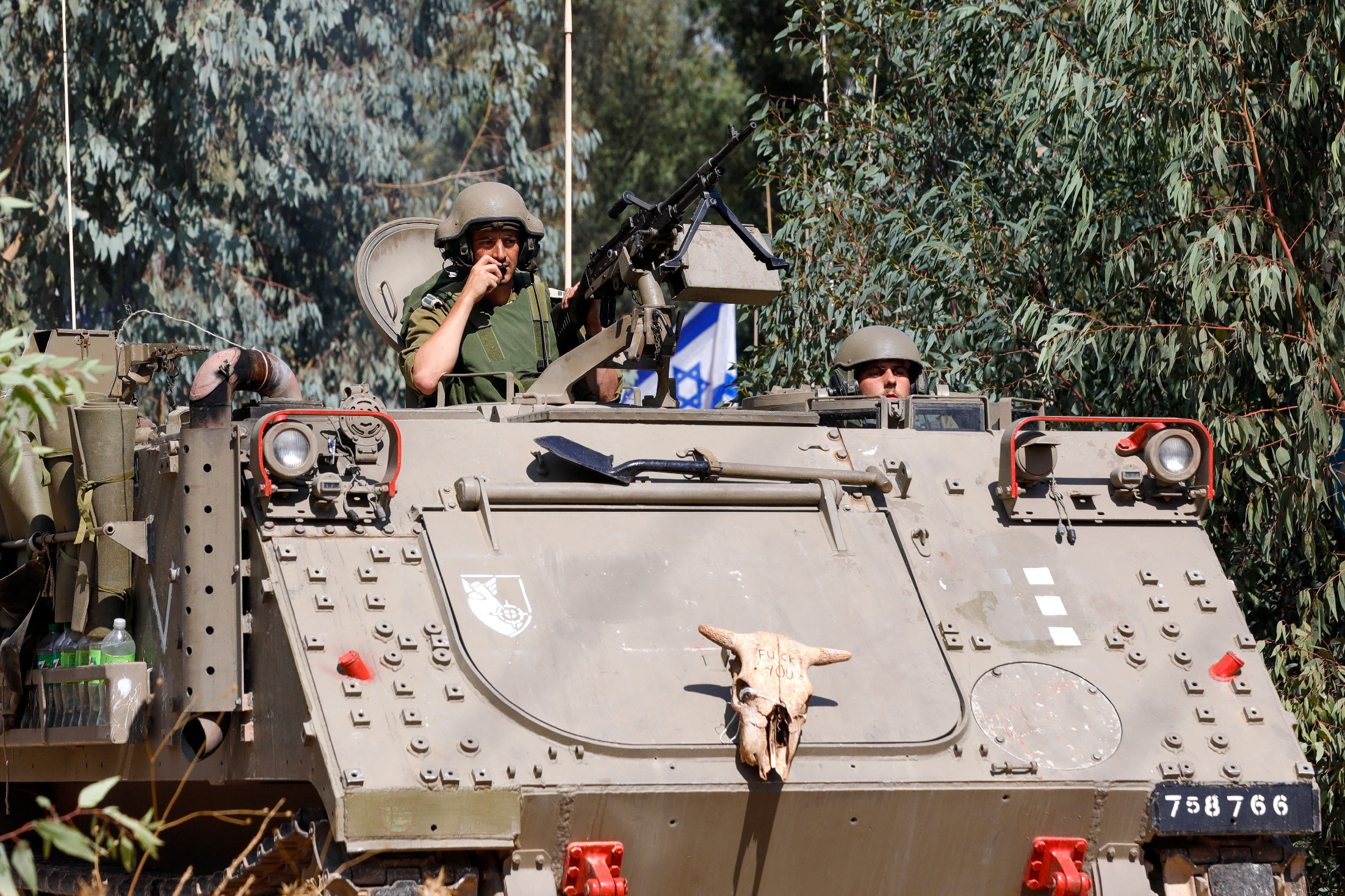 Izraeli hadsereg: Izrael áttörte a Hamász frontvonalát
