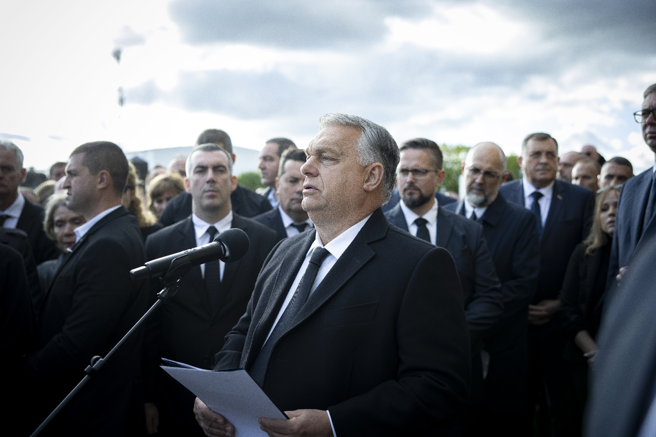Orbán Viktor: Pásztor István összebékítette a magyar és a szerb népet