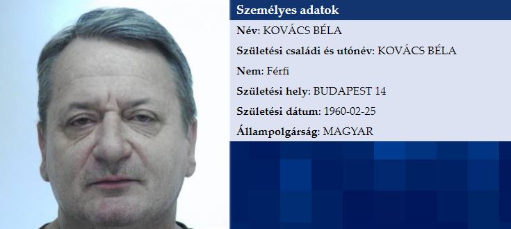 Újra körözik Kovács Bélát: a bujkáló ex-jobbikos politikus a büntetését sem fizette ki