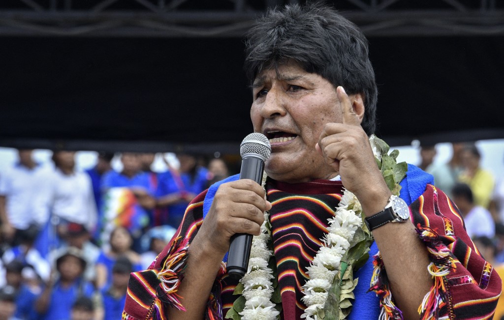 Evo Morales nem indulhat a következő elnökválasztáson