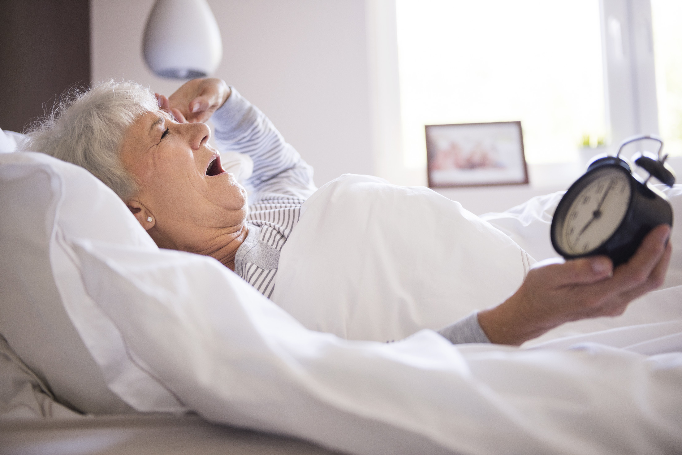 Az időskori alvászavar súlyos betegség figyelmeztető tünete