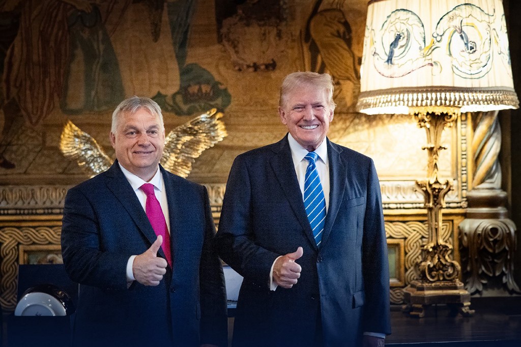 Orbán Viktor az Egyesült Államokban tárgyalt Donald Trumppal