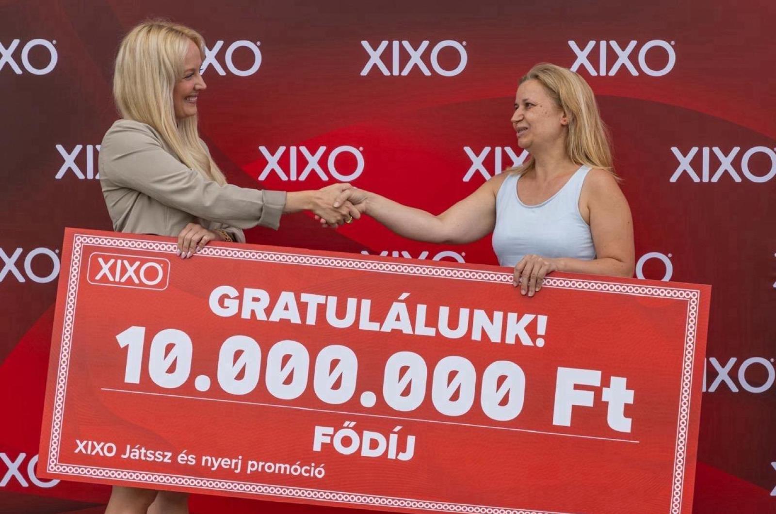 Kiderült, ki nyerte meg a XIXO milliós nyereményjátékát