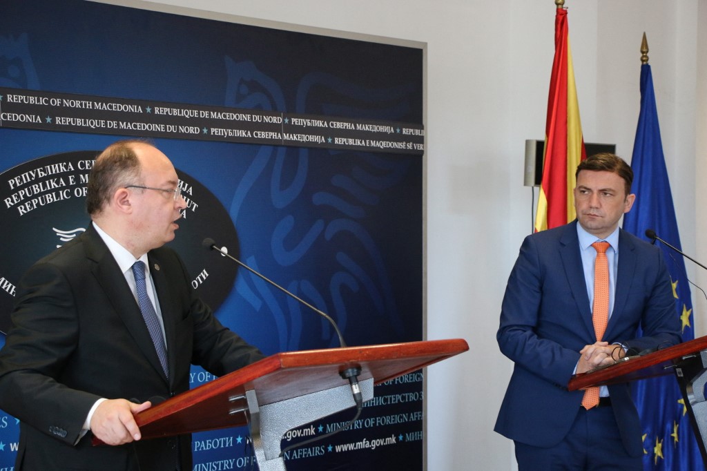 Románia támogatja Észak-Macedónia uniós csatlakozását