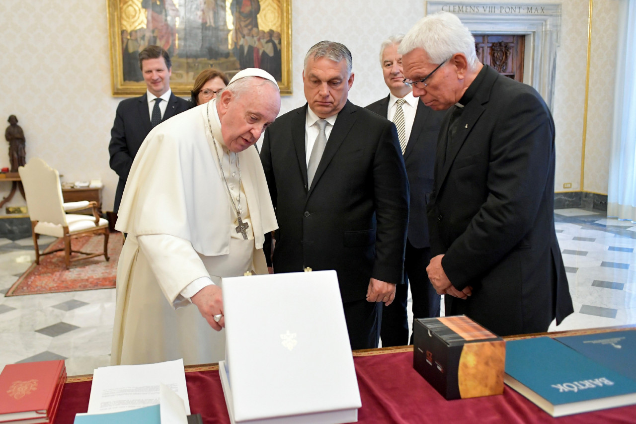 Orbán Viktor hivatalos látogatása a Vatikánban 