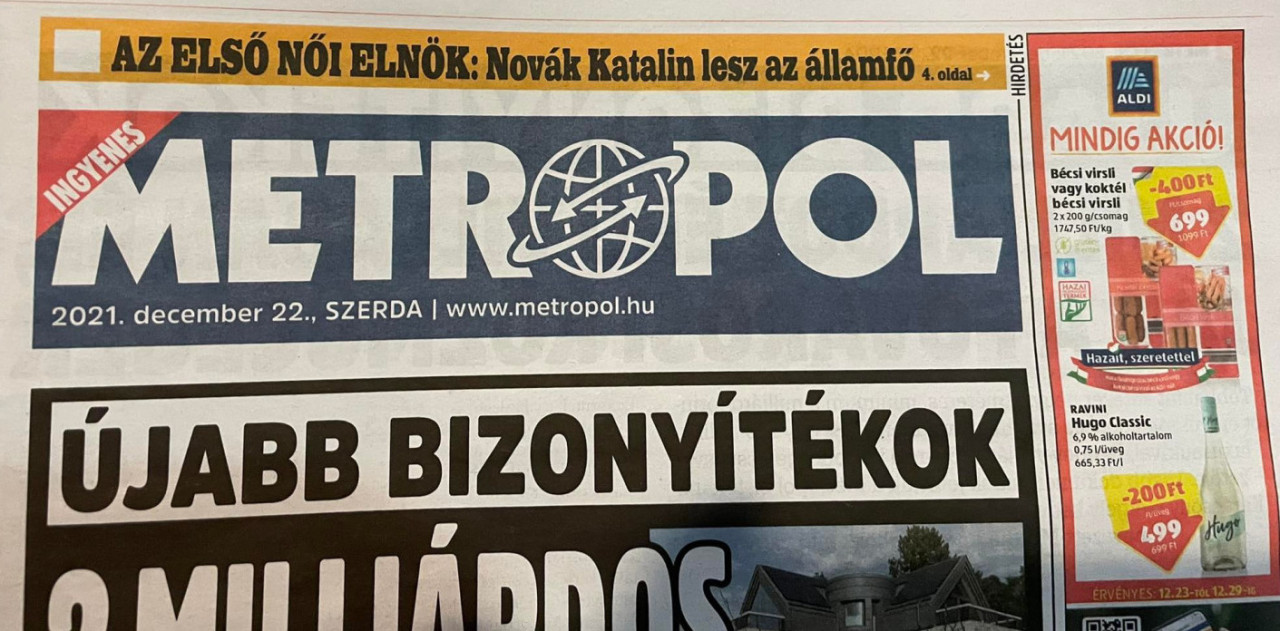 Metropol újság 