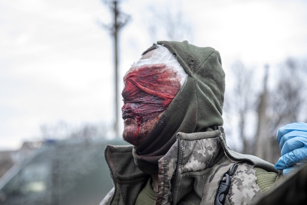 Military mobility on Ukraine's Avdiivka frontline