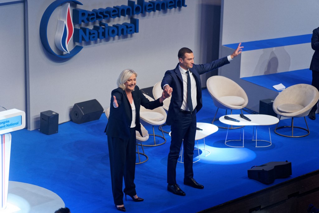 Olasz bevándorló Marine Le Pen utódja