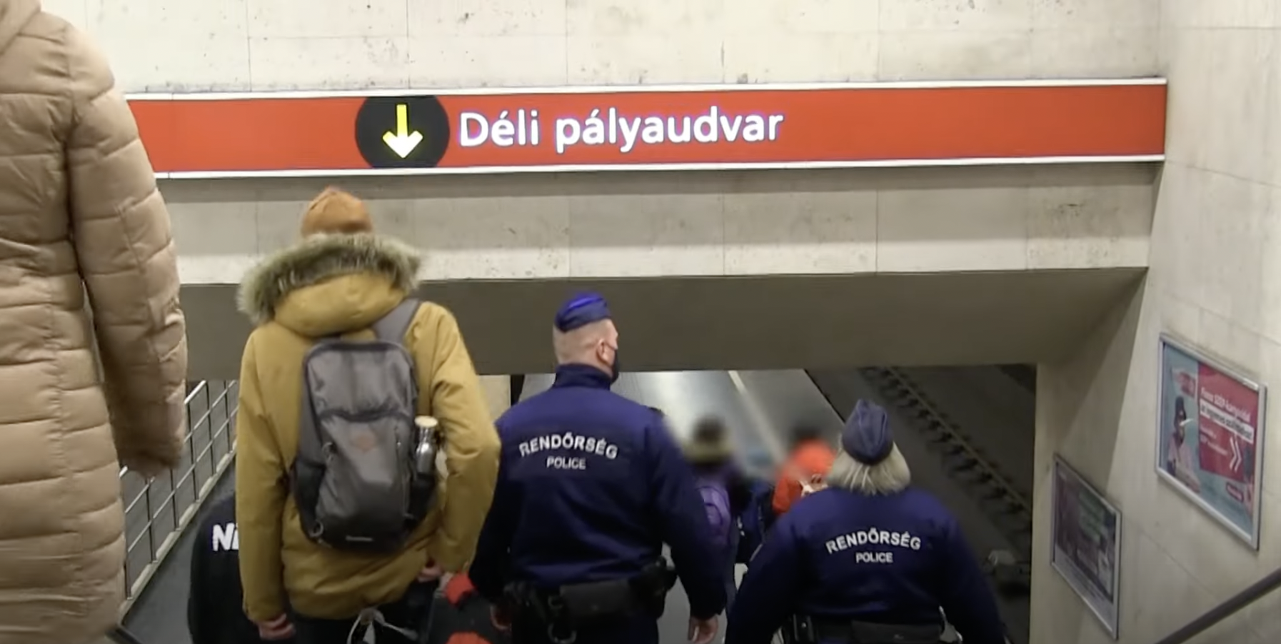 Metróvonalon razziázott a rendőrség - több embert megbüntettek 