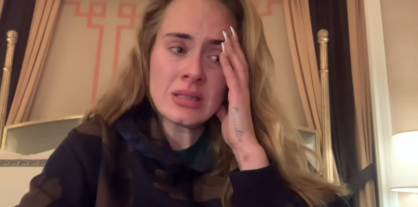 Adele sírva tett szomorú bejelentést az Instagramon