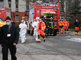 Videót osztott meg a katasztrófavédelem a Szent Imre kórházban kitört tűzről