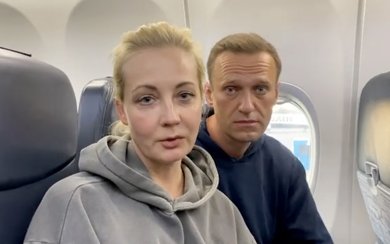 Németországba érkezett Navalnij felesége