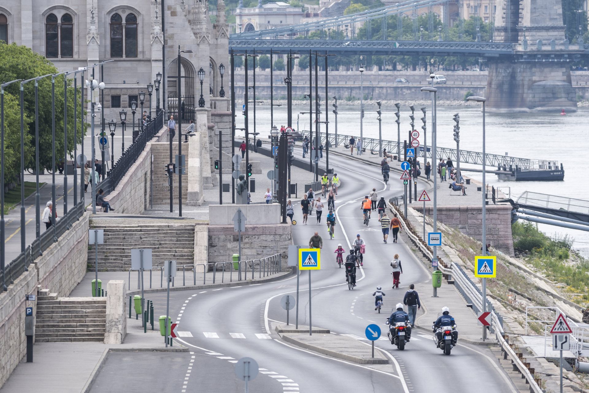 Egymás után dőlnek a kerékpáros forgalmi rekordok Budapesten