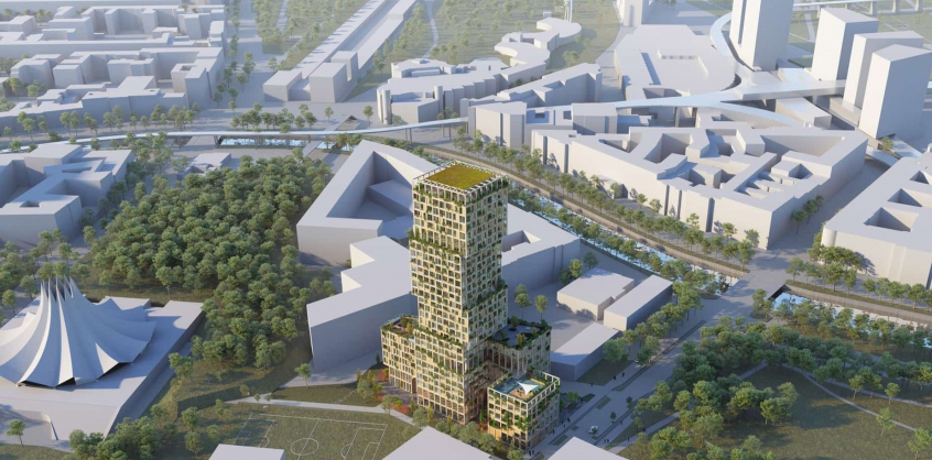 Fából épít fenntartható felhőkarcolót Berlin