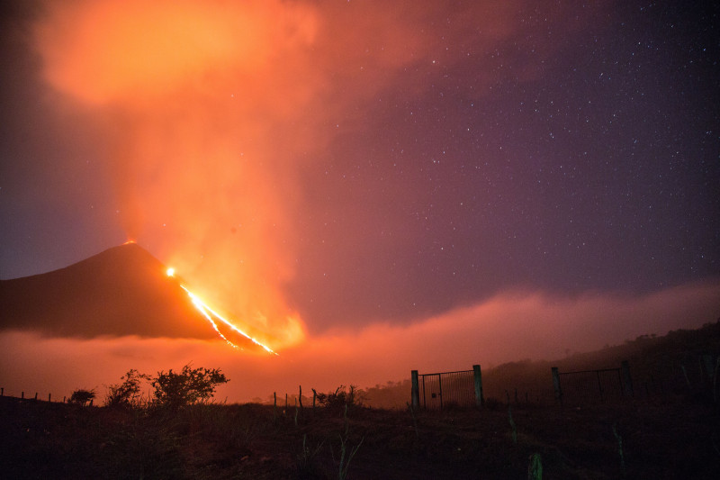 Vulkánkitörés Guatemalában