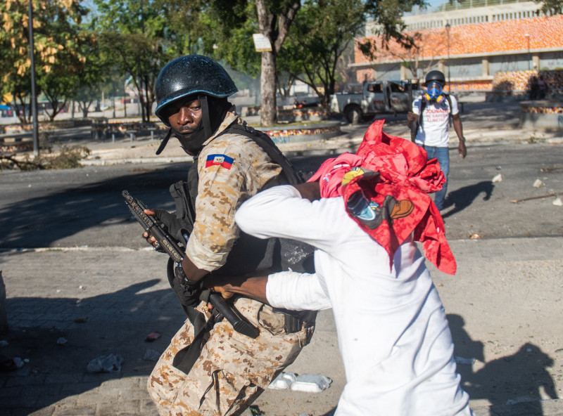 Tüntetések Haitin